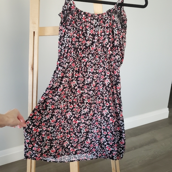 Smart Set Floral Black Spaghetti Summer dress - Picture 5 of 5
